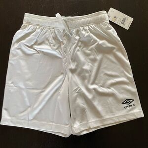 Umbro men’s small white shorts